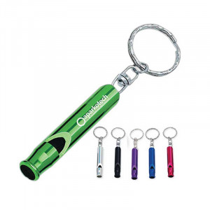 Whistle Key Ring Promotional Custom Imprinted With Logo