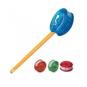 Plastic Pencil Sharpener Promotional Custom Imprinted With Logo