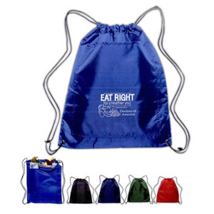 Insulated Drawstring Sports Pack Promotional Custom Imprinted With Logo