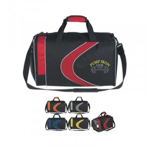 Sports Duffel Bag Promotional Custom Imprinted With Logo