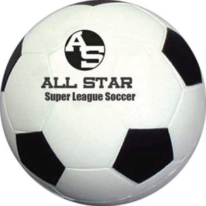 Soccer Ball Stress Toy Promotional Custom Imprinted With Logo Soccer Ball Stress Toy Promotional Custom Imprinted With Logo