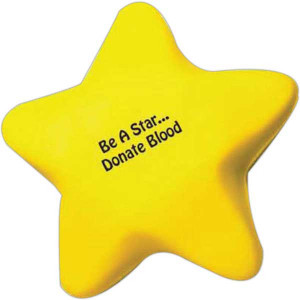 Star Shaped Stress Ball Promotional Custom Imprinted With Logo Star Shaped Stress Ball Promotional Custom Imprinted With Logo