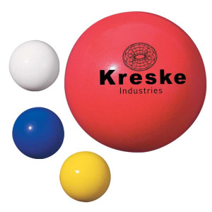 Shiny Stress Ball Promotional Custom Imprinted With Logo