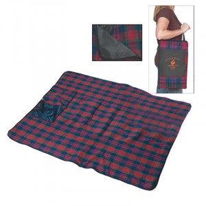 Picnic Blanket Promotional Custom Imprinted With Logo