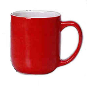 17 Oz Majestic Mug - Red Promotional Custom Imprinted With Logo 17 Oz Majestic Mug - Red Promotional Custom Imprinted With Logo