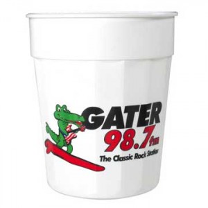 Stadium Cups - 24 oz - Offset #504 Promotional Custom Imprinted With Logo