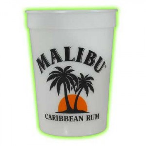 Glow Stadium Cups - 12 oz - Silkscreen #530 Promotional Custom Imprinted With Logo Glow Stadium Cups - 12 oz - Silkscreen #530 Promotional Custom Imprinted With Logo