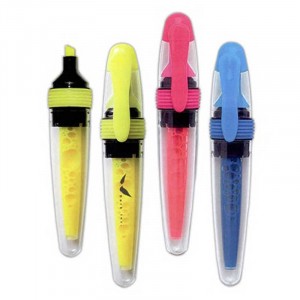 Valve-System Fluorescent Highlighter Promotional Custom Imprinted With Logo