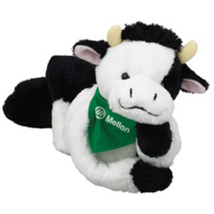 Mini Cow Pully Pal Promotional Custom Imprinted With Logo