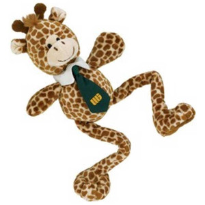 Mini Giraffe Pully Pal Promotional Custom Imprinted With Logo