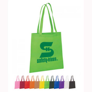 Economy Non-Woven Tote Bag Promotional Custom Imprinted With Logo