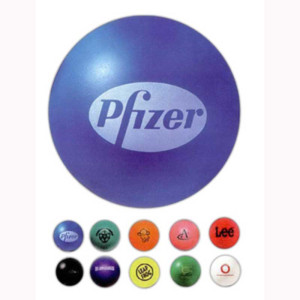 Round Stress Ball Promotional Custom Imprinted With Logo
