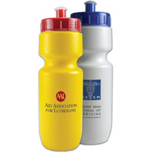 22 oz Opaque Bike Bottle Promotional Custom Imprinted With Logo