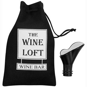 Cabernet Pour/Stopper Combination Promotional Custom Imprinted With Logo Cabernet Pour/Stopper Combination Promotional Custom Imprinted With Logo