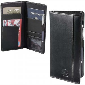 Metropolitan Travel Wallet Promotional Custom Imprinted With Logo