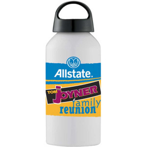 Shortie Aluminum Bottle Promotional Custom Imprinted With Logo