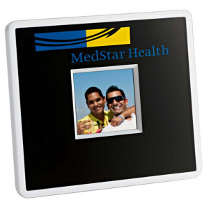 Sleek Desktop Digital Photo Frame Promotional Custom Imprinted With Logo