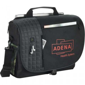 Verve Checkpoint-Friendly Compu-Messenger Promotional Custom Imprinted With Logo
