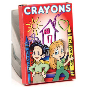 8 Pack Crayons Promotional Custom Imprinted With Logo 8 Pack Crayons Promotional Custom Imprinted With Logo