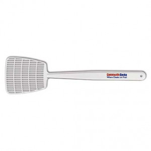 Large Standard Fly Swatter Promotional Custom Imprinted With Logo Large Standard Fly Swatter Promotional Custom Imprinted With Logo