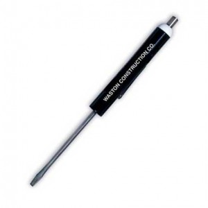 Fixed # 0-1 Standard Blade - Magnet Top Screwdriver Promotional Custom Imprinted With Logo Fixed # 0-1 Standard Blade - Magnet Top Screwdriver Promotional Custom Imprinted With Logo
