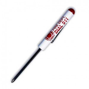 Reversible # 3-4 Standard - # 0 Phillips - Button Top Screwdriver Promotional Custom Imprinted With Logo