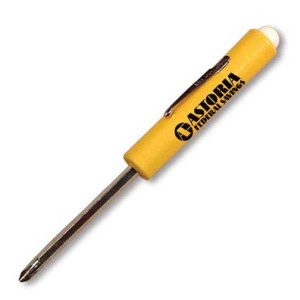 BIG AL Reversible 3/16 inch Standard - # 1 Phillips - Button Top Screwdriver Promotional Custom Imprinted With Logo BIG AL Reversible 3/16 inch Standard - # 1 Phillips - Button Top Screwdriver Promotional Custom Imprinted With Logo