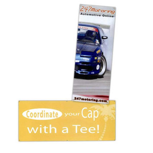 2'' X 6'' Header Banner Promotional Custom Imprinted With Logo 2'' X 6'' Header Banner Promotional Custom Imprinted With Logo