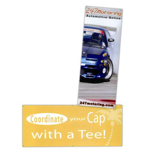 Exhibit Banner - 5 Feet x 8 Feet Promotional Custom Imprinted With Logo
