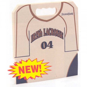 Lacrosse Jersey Stadium Cushion - 14in. x 12.5in. Promotional Custom Imprinted With Logo