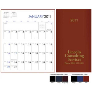 Monthly Pocket Planner Promotional Custom Imprinted With Logo