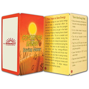 Conserving Energy Promotional Custom Imprinted With Logo Conserving Energy Promotional Custom Imprinted With Logo