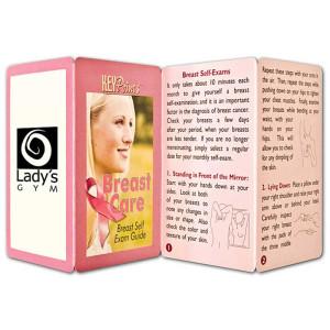 Breast Care Promotional Custom Imprinted With Logo