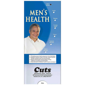 Pocket Slider: Mens Health Promotional Custom Imprinted With Logo Pocket Slider: Mens Health Promotional Custom Imprinted With Logo