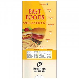 Pocket Slider: Fast Foods Promotional Custom Imprinted With Logo Pocket Slider: Fast Foods Promotional Custom Imprinted With Logo