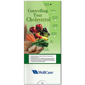 Pocket Slider: Cholesterol Promotional Custom Imprinted With Logo