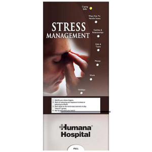 Pocket Slider: Stress Management Promotional Custom Imprinted With Logo Pocket Slider: Stress Management Promotional Custom Imprinted With Logo