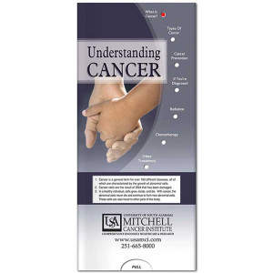Pocket Slider: Understanding Cancer Promotional Custom Imprinted With Logo Pocket Slider: Understanding Cancer Promotional Custom Imprinted With Logo