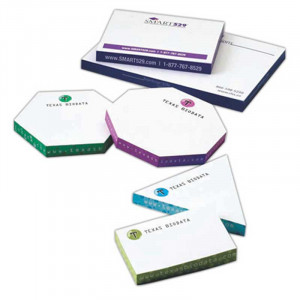 Thin Sticky Note Cubes - 2" x 3" Promotional Custom Imprinted With Logo