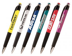 Mardi Gras Pen Promotional Custom Imprinted With Logo