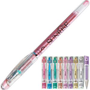 Slicci Metallic Gel Pen Promotional Custom Imprinted With Logo Slicci Metallic Gel Pen Promotional Custom Imprinted With Logo