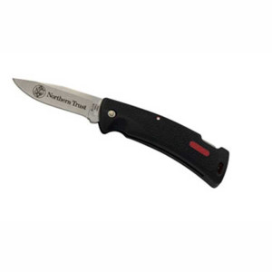 Protege Lockback Buck Knife Promotional Custom Imprinted With Logo