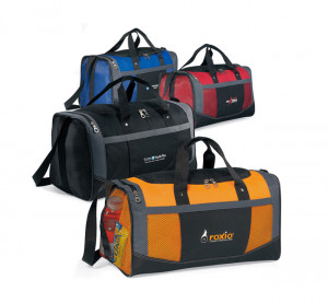 Flex Sport Duffel Bag Promotional Custom Imprinted With Logo
