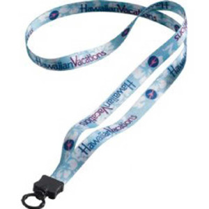 1/2 in. Dye-Sublimated Multicolor Lanyard with O-ring Promotional Custom Imprinted With Logo 1/2 in. Dye-Sublimated Multicolor Lanyard with O-ring Promotional Custom Imprinted With Logo