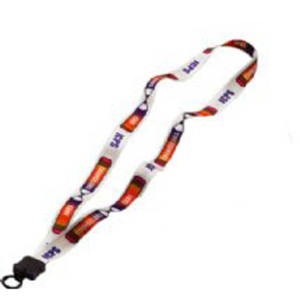 3/4 in. Economy Dye-Sublimated Lanyard with O-ring Promotional Custom Imprinted With Logo 3/4 in. Economy Dye-Sublimated Lanyard with O-ring Promotional Custom Imprinted With Logo