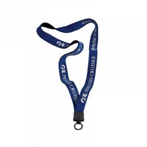 3/4 in. Neoprene Lanyard with Standard O-ring Promotional Custom Imprinted With Logo