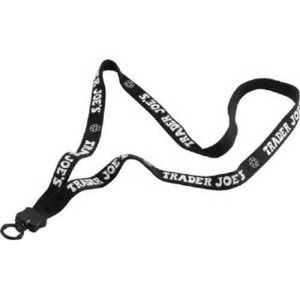 1/2 in. Knitted Organic Cotton with Standard O-ring Promotional Custom Imprinted With Logo