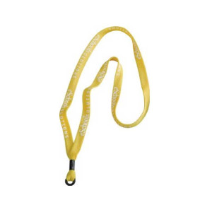 5/8 in. Shoelace with Metal Crimp and Rubber O-ring Promotional Custom Imprinted With Logo