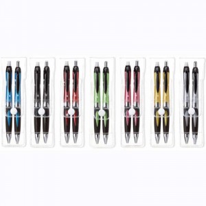 Helix Pen & Pencil Set Promotional Custom Imprinted With Logo Helix Pen & Pencil Set Promotional Custom Imprinted With Logo