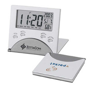 Sweda Slim Aluminum Travel Alarm